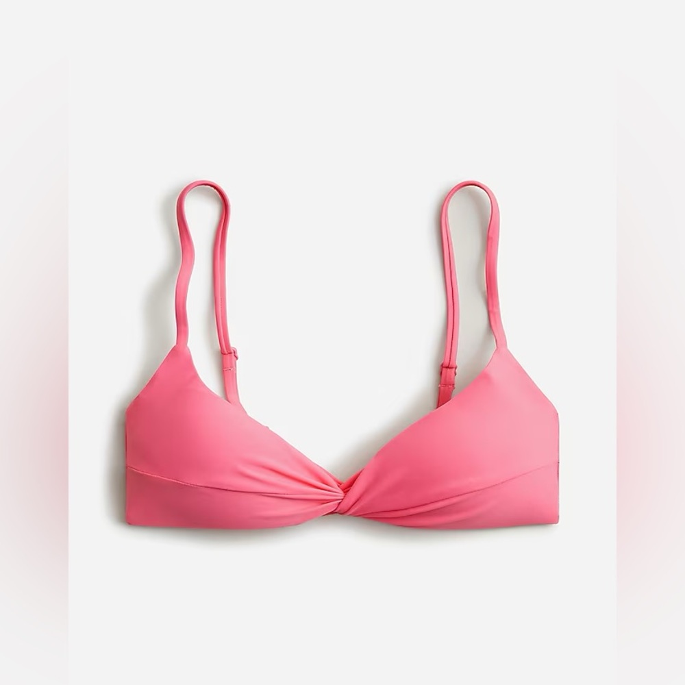 J Crew Strappy Twist Bikini Top